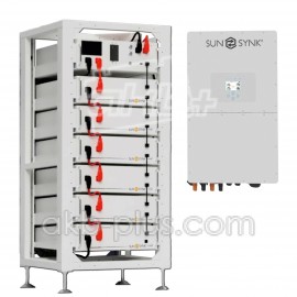 Высоковольтный комплект резервного питания SUNSYNK 25кВт/ High Voltage LiFePO4 30,72 кВт·ч